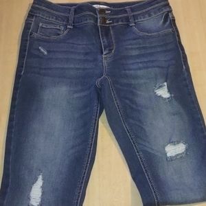 Girls Mudd 14/16 jean leggings like new. A14